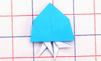 【海蜇折纸】海蜇折纸制作图解步骤 海蜇怎么折