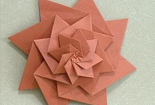 折纸花图片，折纸花大全，图解，几何花