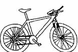 简单骑自行车简笔画 骑车自行车简笔画