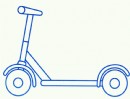骑滑板车简笔画，滑滑板车简笔画（图解）