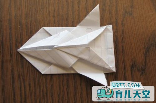 折纸帅气的宇宙飞船,手工折纸宇宙飞船_折纸交
